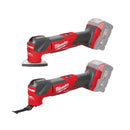 Utensile Multifunzione oscillante a batteria con velocità variabile e accessori MILWAUKEE M18 FMT-0X