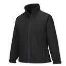 Giacca-da-donna-SOFTSHELL-NERA-taglie-da-XS-a-2XL-PORTWEST-TK41