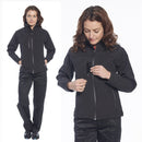 Giacca-da-donna-SOFTSHELL-NERA-taglie-da-XS-a-2XL-PORTWEST-TK41