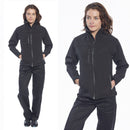 Giacca-da-donna-SOFTSHELL-NERA-taglie-da-XS-a-2XL-PORTWEST-TK41