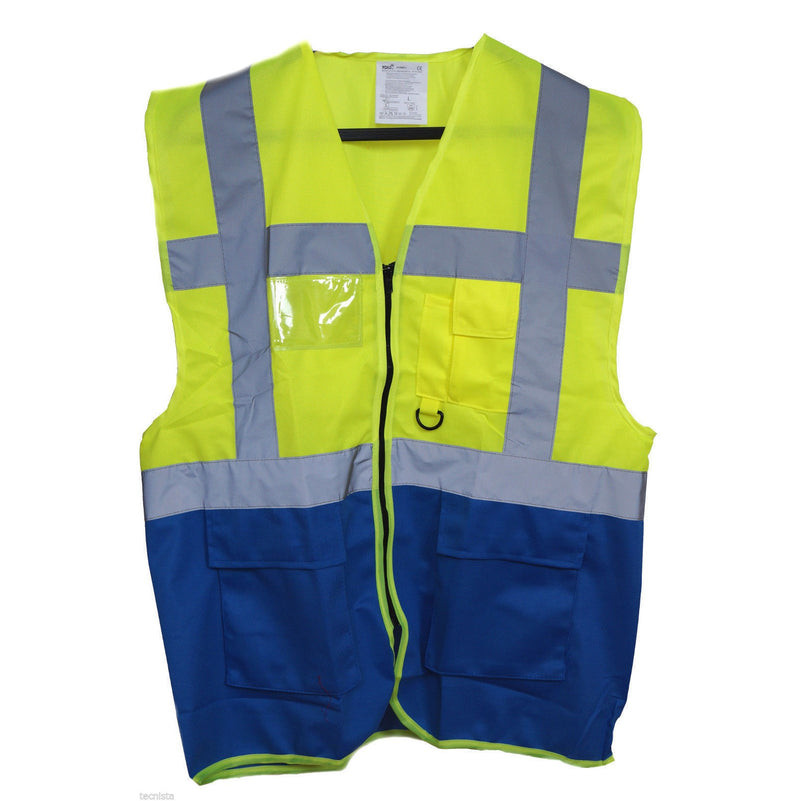 Gilet Estivo Hi Vis Viz A Rete Aperta, Leggero E Riflettente, 8 Colori Disponibili, Yoko - Foto 4