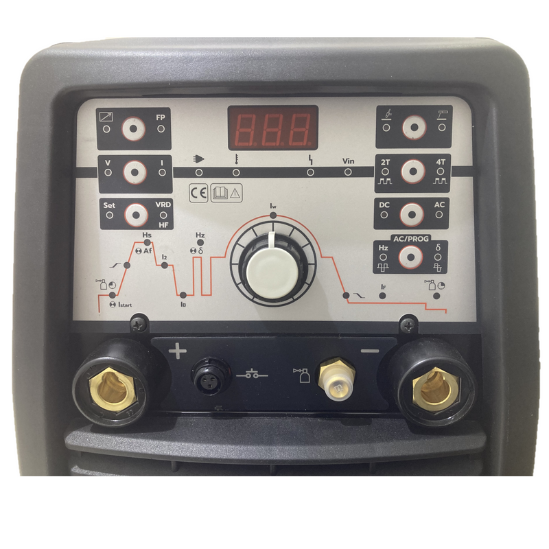 Saldatrice inverter TIG Pulsato 200A per alluminio HELVI COMPACT 220 AC/DC