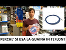 Guaine Torcia MIG saldatura a filo in Teflon/carbonio lunghezza 4.0 m per filo di diversi diametri