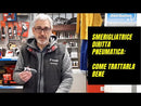 SMERIGLIATRICE FRESA DIRITTA PNEUMATICA PROFESSIONALE MARTIN MG 25 tipo corto