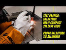 Inverter welding machine with Helvi Easy Compact 211 AC / DC tig aluminum pulsed accessories