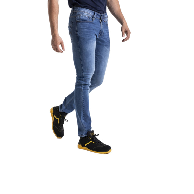 Pantalone da lavoro Blue Jeans elasticizzati e resistenti WORK1 Lewis Workwear