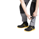 Pantalone da lavoro grigio multi tasche elasticizzato e resistente MOBILON Lewis Workwear