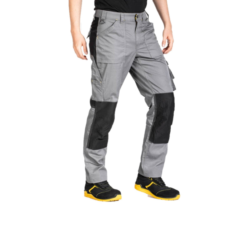 Pantalone da lavoro grigio multi tasche elasticizzato e resistente MOBILON Lewis Workwear