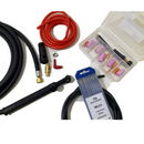 Torcia TIG connettore da 25 (piccolo) con ricambi e elettrodi