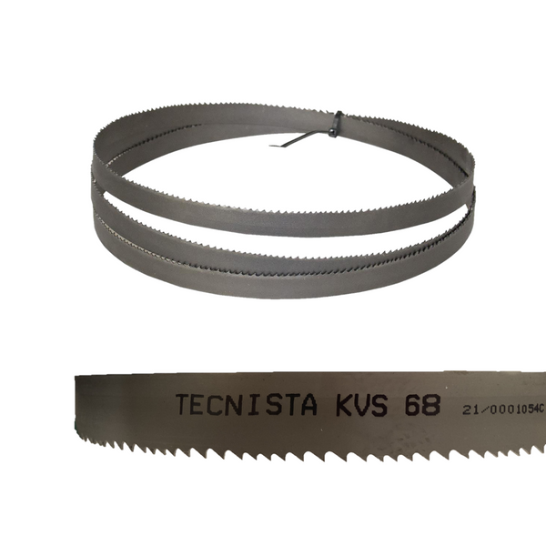 LAMA PER SEGA A NASTRO IN ACCIAIO AL CARBONIO CON DENTE Temperato E Dorso Flessibile Da 2240 Mm X 16 Mm X 05 Mm Denti Per Pollice 4