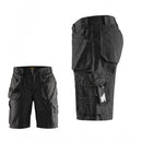 Pantaloni da lavoro corti Neri per artigiani, elettricisti taglie 48-50-52-54 BlackLader