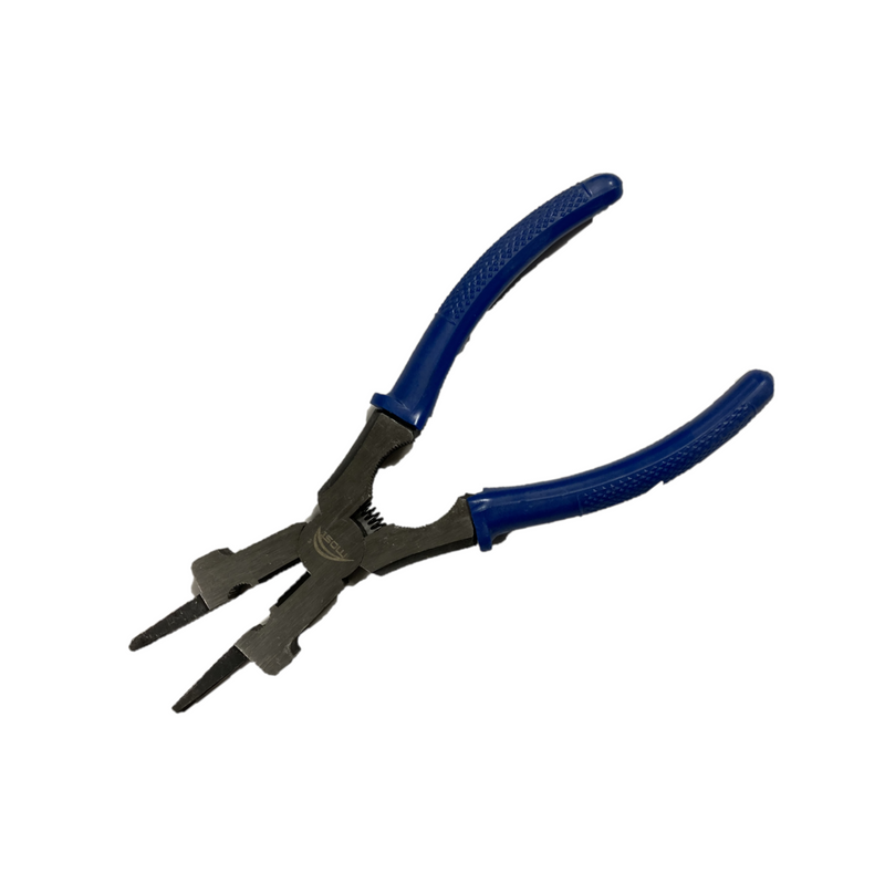 Multipurpose pliers for MIG torch cut Mig wire, disassemble Mig nozzles, clean nozzle