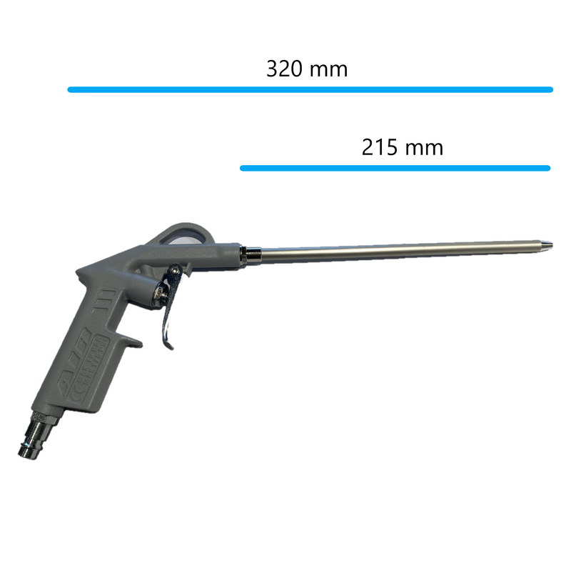 Pistola di soffiaggio aria compressa a canna lunga 12 bar AIREX 806