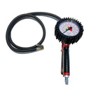 Pistola di gonfiaggio Professionale 0-12 bar con manometro D.80 e innesto rapido AIREX 812