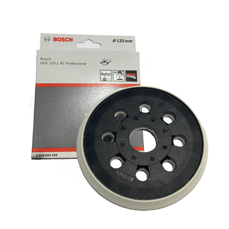 Platarello diameter 125 or 150 mm Velcrate medium and soft hardness Bosch Professional