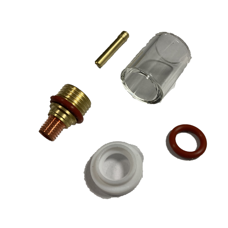 KIT-gas-lens-pyrex-trasparente-ugello-da-25mm-per-torcia-TIG-SR-9-20-o-SR-17-18-26-disponibile-per-diametro-elettrodo-in-tungsteno-da-1.6mm-o-2.4mm