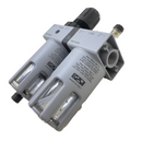 Regolatore di pressione utensili pneumatici con filtro e manometro Airex