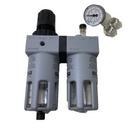 Regolatore di pressione utensili pneumatici con filtro e manometro Airex