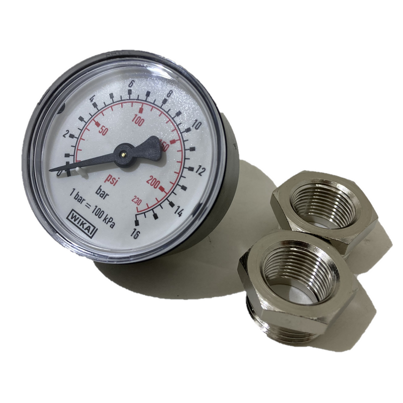 Regolatore di pressione utensili pneumatici con filtro e manometro Airex