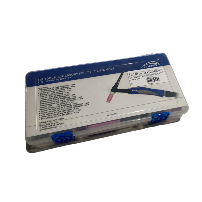 Kit Accessori Per Saldatura TIG WP17/18/26 - 26 Pezzi, Con Ugelli, Pinze E Collets, Per Gas Lens - Foto 10