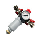 filtro-regolatore-aria-compressa-attacco-3/8"-con-manometro-e-2-rubinetti-di-uscita-Airex-452