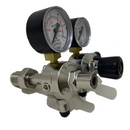 Riduttore di Pressione Azoto ad uso alimentare con 2 manometri Oxyturbo MajorMix