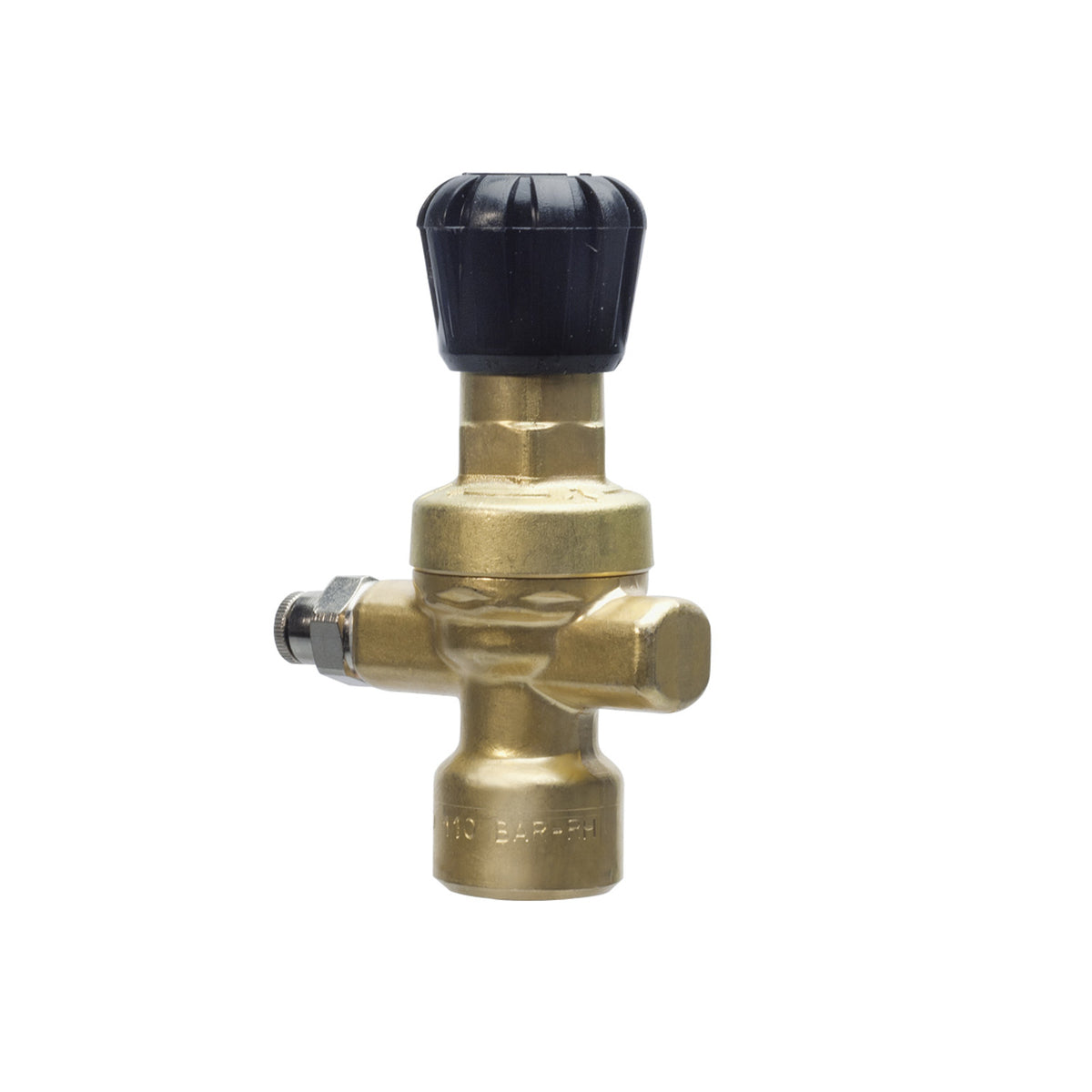 Regolatore Di Pressione CO2 Genius V201: Riduttore A Pistone Per Bombole Usa E Getta, Made In UE