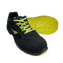 Scarpa antinfortunistica estiva Bassa Linux S1P colore nero e giallo fluo taglia dalla 41 alla 46