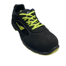 Scarpa antinfortunistica estiva Bassa Linux S1P colore nero e giallo fluo taglia dalla 41 alla 46