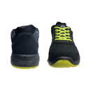 Scarpa antinfortunistica estiva Bassa Linux S1P colore nero e giallo fluo taglia dalla 41 alla 46