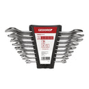 Set of 8 fixed / spanners / open-ended spanners from 6 to 22 mm Chrome Vanadio GEDORE