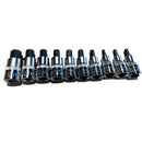 Socket wrench set for hexagonal screw att. 1/2 "chrome vanadium steel 10 pcs GEDORE