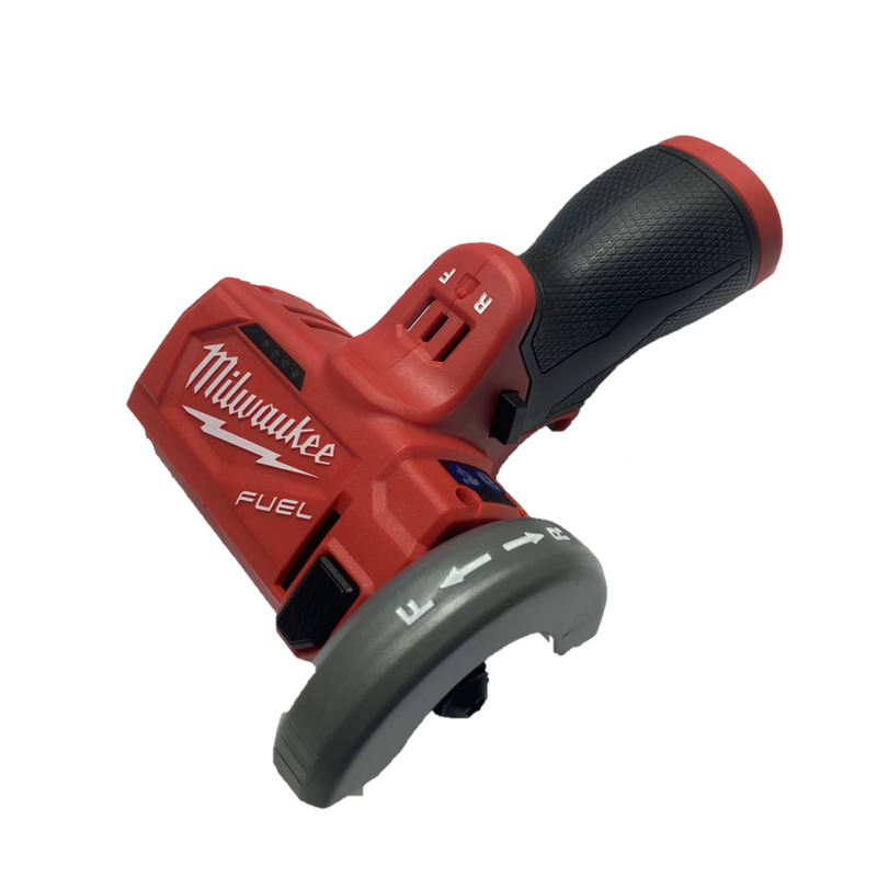 Angular grinder with 76 mm diameter disks to Milwaukee M12 FCOT-0 batteries