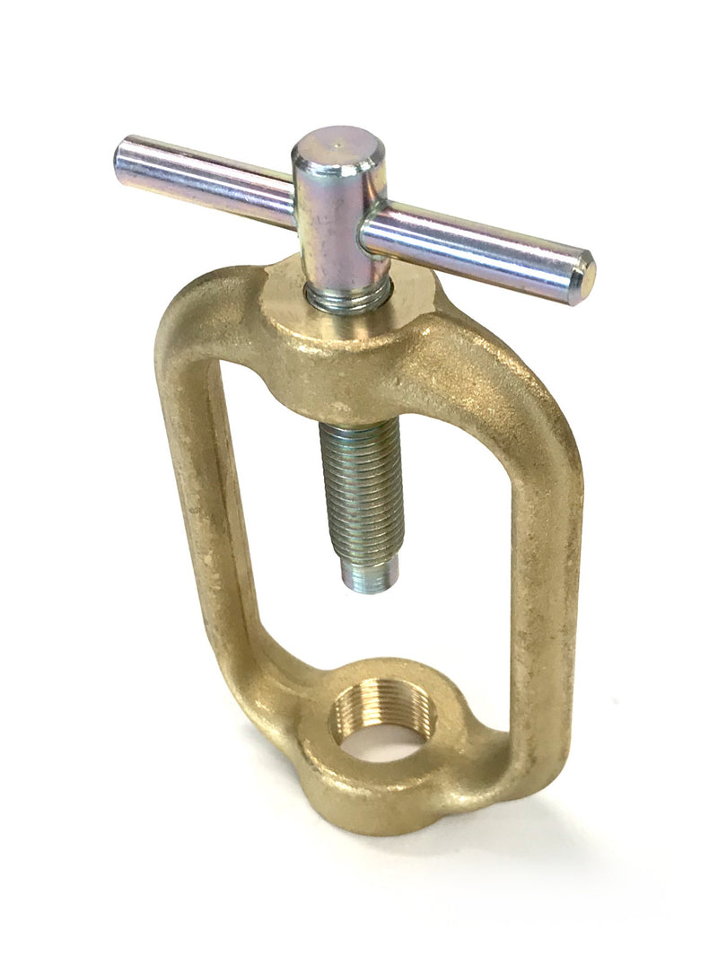 Replacement bracket for pressure reducer for acetylene brass universal type