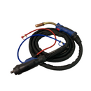 Torcia-saldatura-a-filo-MIG-MAG-modello-raffreddamento-liquido-attacco-Euro-impugnatura-tipo-snodato-3-metri-modello-MB501-GRIP