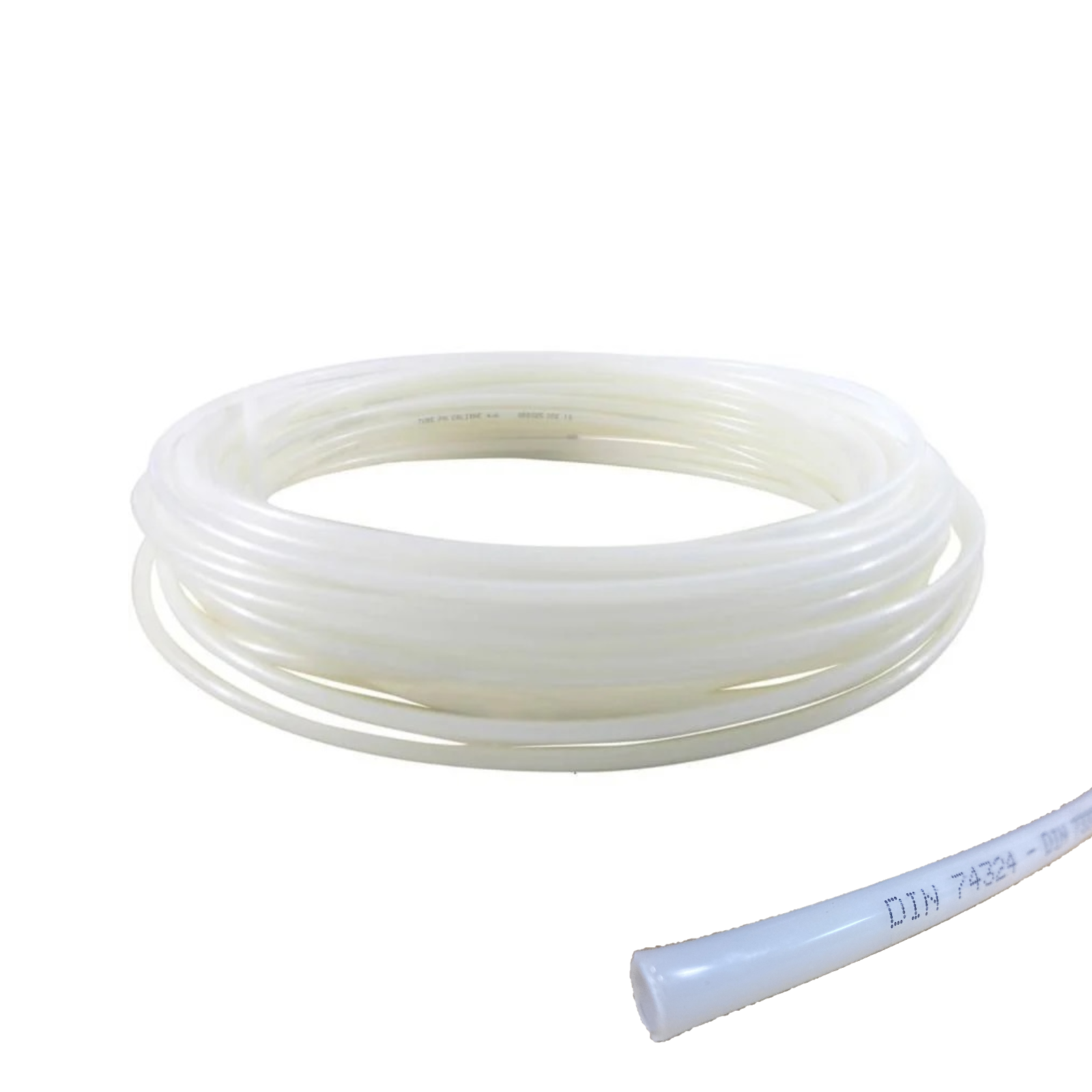 Tubo aria RILSAN BIANCO disponibile 4x6-6x8-8x10-10x12 mm 20 BAR