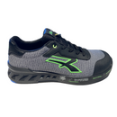 Gray / green low summer safety shoe S1P UPOWER MIKE sizes 39 to 45