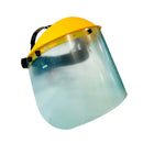 Semi-shell with protection visor and face protection spare parts